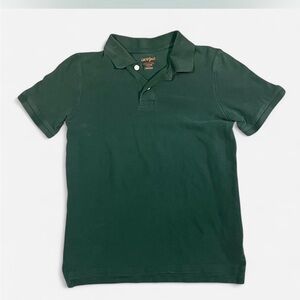 Cat and Jack youth large, women’s xs dark green polo shirt with collar